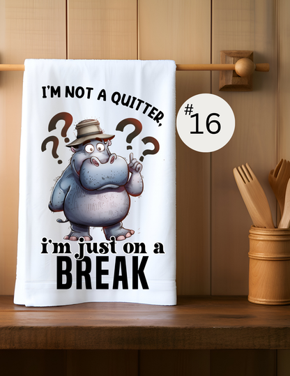 0014. Funny Kitchen Towels