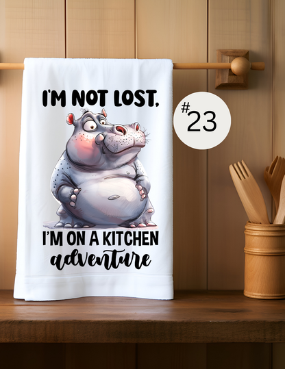 0014. Funny Kitchen Towels