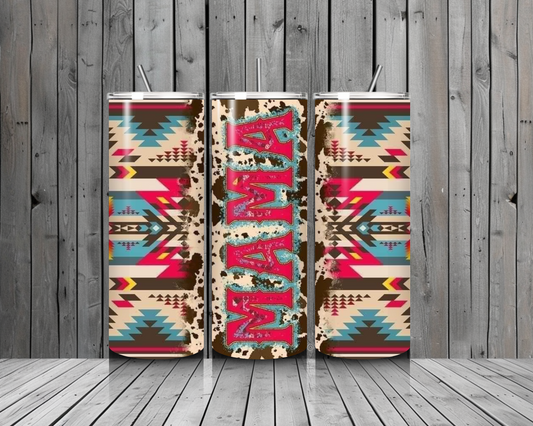 T43. Aztec Mama 20oz. Tumbler