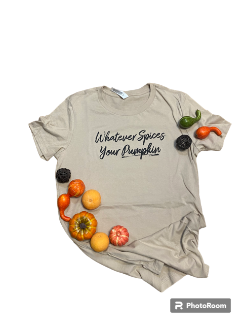 Spice Your Pumpkin Ladies Fit T-Shirt