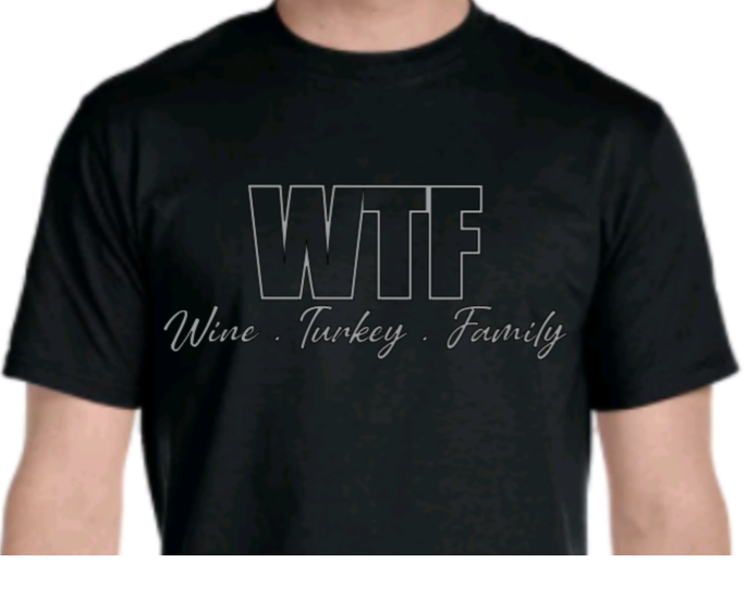 WTF Wine, Turkey, Family Adult Unisex T-Shirt