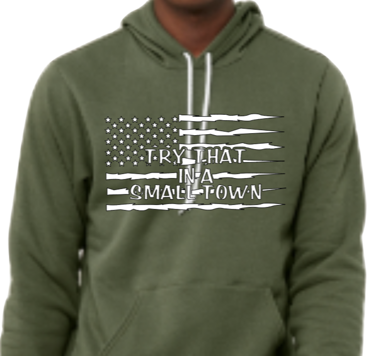 Small Town Adult Unisex Hoodie