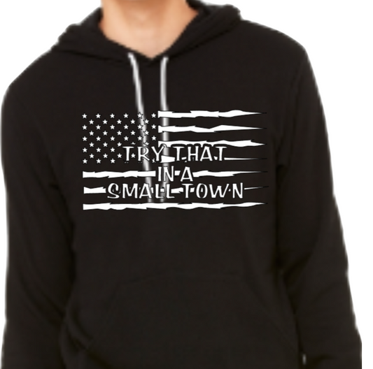 Small Town Adult Unisex Hoodie