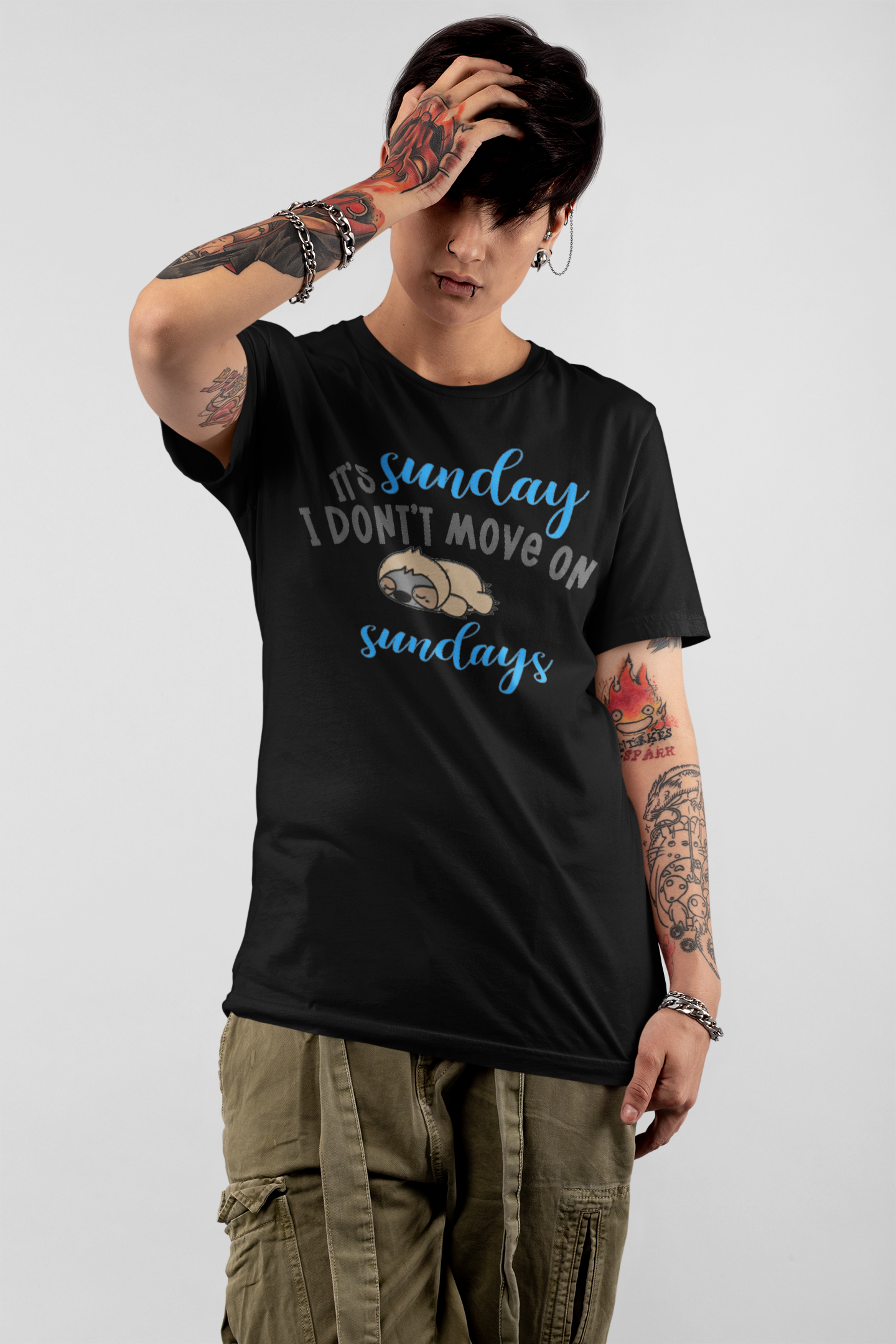 I Don't Move On Sundays Adult Unisex Short  Sleeve T-Shirt